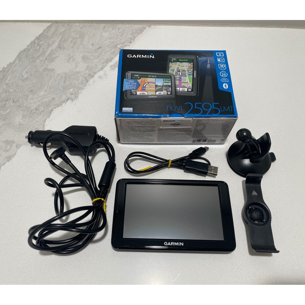 Garmin nuvi 2595LMT 5" GPS Navigator Bluetooth Lifetime Maps Traffic 32GB SD